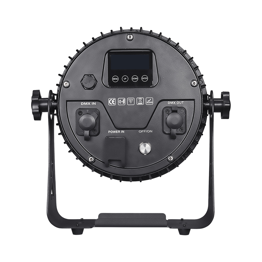 6pcs with case IP65 12x18w Battery Waterproof WIFI Remote LED RGBWA/UV Wash Light