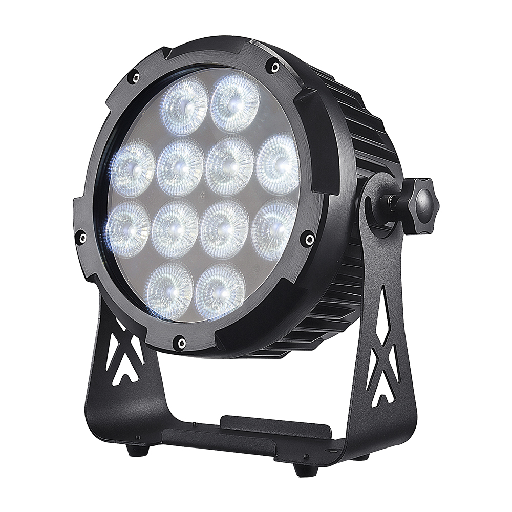 10pcs Waterproof battery powered wireless dmx led uplights 12x18w RGBWAUV 6in1 LED PAR LIGHT