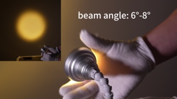 20pcs with Case 10W LED Mini Pinspot Light Warm White/Cool White 2in1 Wireless DMX & Battery Powered Wedding SpotLight with IR Remote