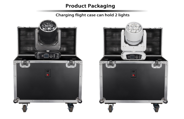 BPM-Splash X Moving Head Light 7*40w Bee Eye Wash Wireless DMX Battery Operated Mover Ligh for t DJ Party Wedding