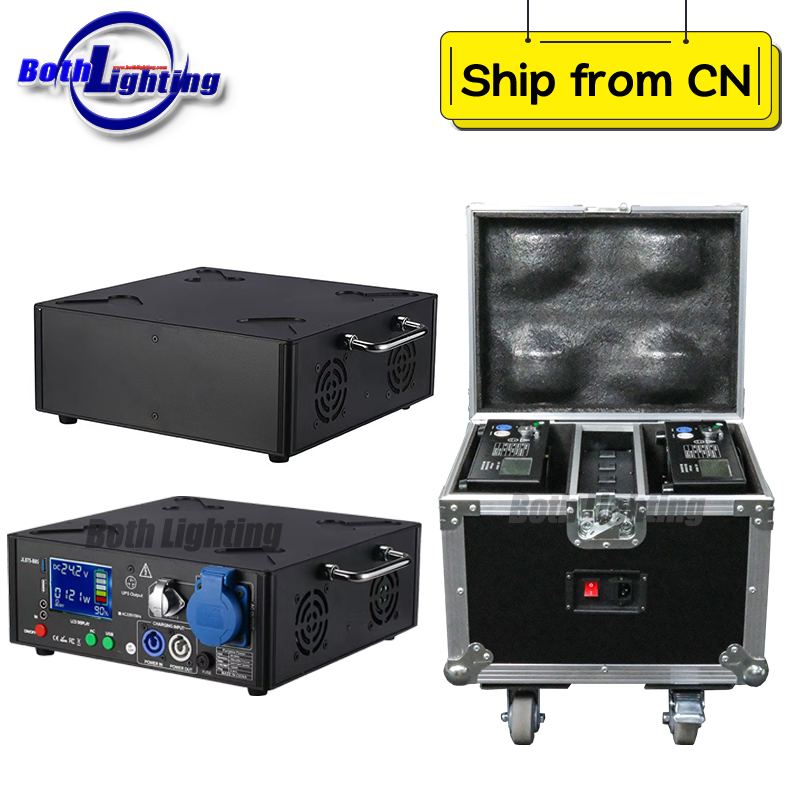 2-Pack Sparkular Portable Battery - Battery Powered Dock for Cold Spark Machine and Mini Fireworks Fountain