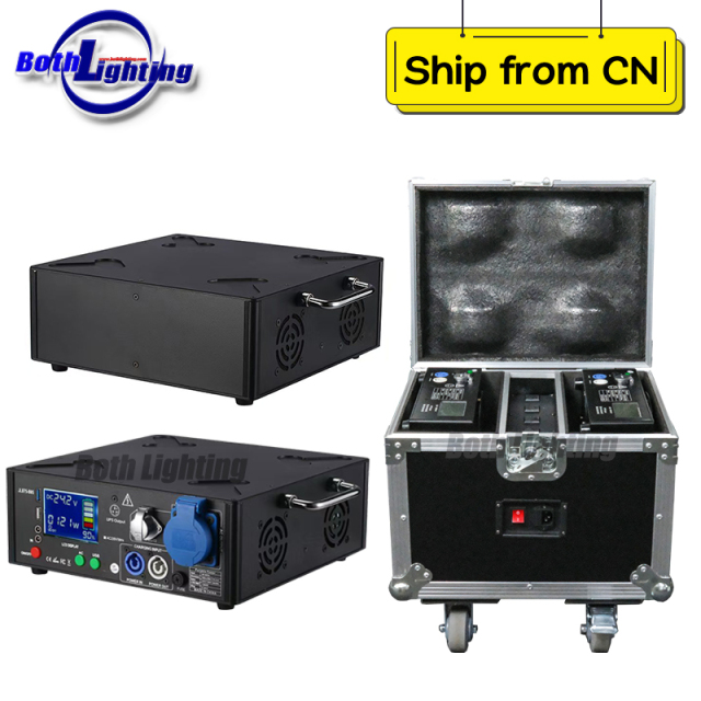 2-Pack Sparkular Portable Battery - Battery Powered Dock for Cold Spark Machine and Mini Fireworks Fountain