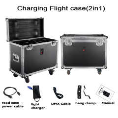 2units BPM-Spots 100 Battery & Wireless DMX 100W LED Spot Moving Head Light Stage DJ Wedding Mover Head Light