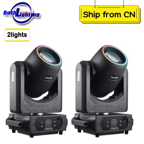2units Battery Operated 100w LED Beam Moving Head Light Wireless DMX Wedding Dj Mover Head Light