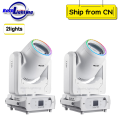 2units Battery Operated 100w LED Beam Moving Head Light Wireless DMX Wedding Dj Mover Head Light