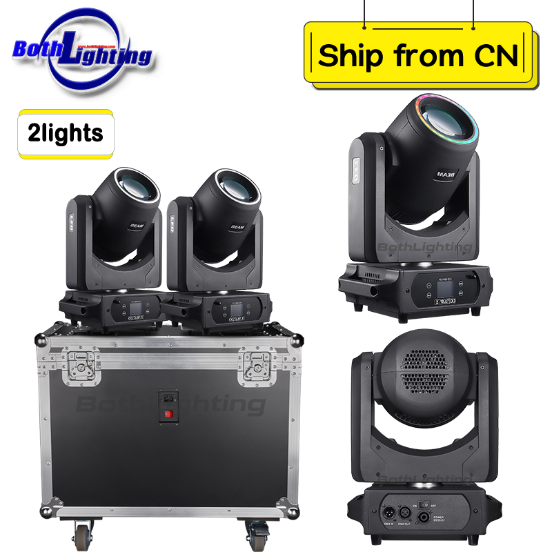 2unit with charging case 100w Beam Moving head light with Battery&Wireless LED Moving Head Wedding Dj EVENT