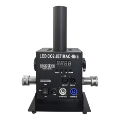2pcs in a road case 12x3w RGB LED CO2 column CO2 Jet Machine for Stage Effects