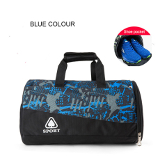 Barrel Duffel Travel Bag with shoe bag