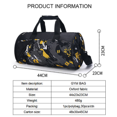 Barrel Duffel Bag with shoe bag