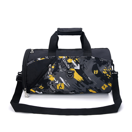 Barrel Duffel Bag with shoe bag