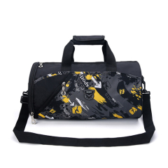 Barrel Duffel Bag with shoe bag