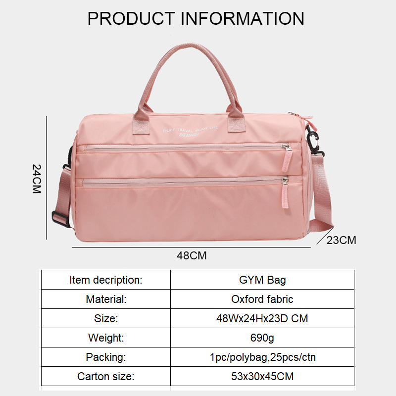 Duffel Travel Bag with three color
