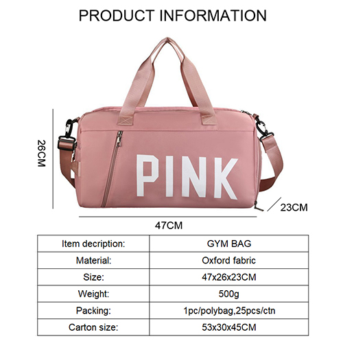 Duffel Travel Bag with shoe bag