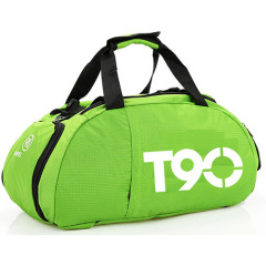 Double-duty of Duffel Travel Bag & Backpack
