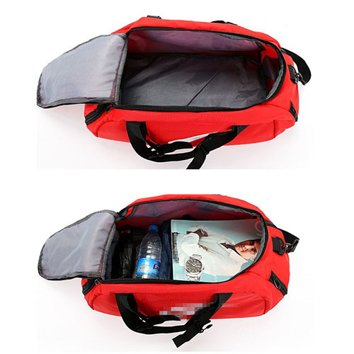 Double-duty of Duffel Travel Bag & Backpack