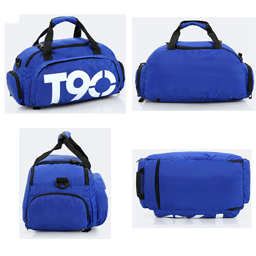 Double-duty of Duffel Travel Bag & Backpack