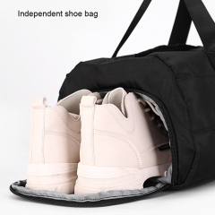 Duffel Travel Bag with independent shoe bag