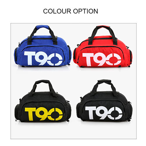 Double-duty of Duffel Travel Bag & Backpack
