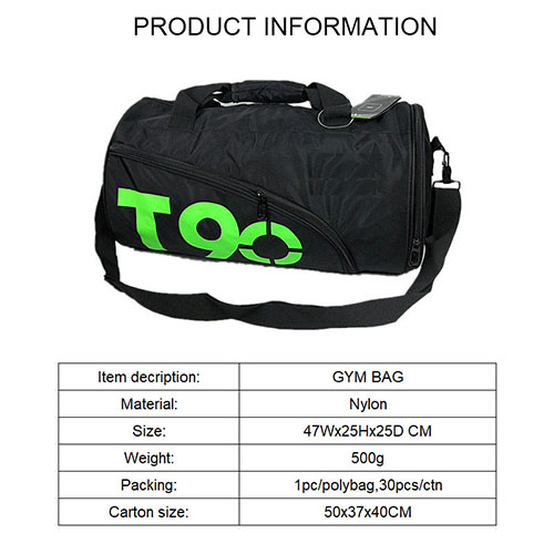 Duffel Travel Bag with shoe bag