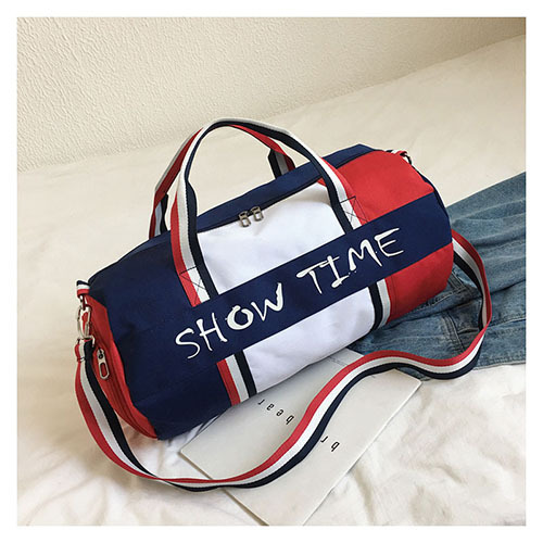 Barrel Duffel Travel Bag with shoe bag