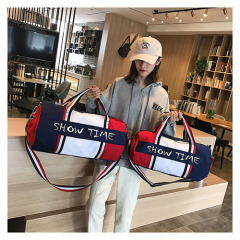 Barrel Duffel Travel Bag with shoe bag