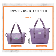 Duffel Travel Bag with Resizable function