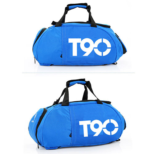Double-duty of Duffel Travel Bag & Backpack