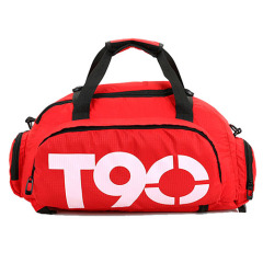 Double-duty of Duffel Travel Bag & Backpack