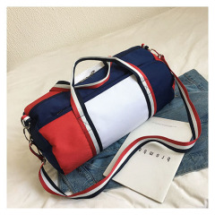 Barrel Duffel Travel Bag with shoe bag