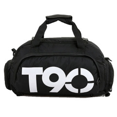 Double-duty of Duffel Travel Bag & Backpack