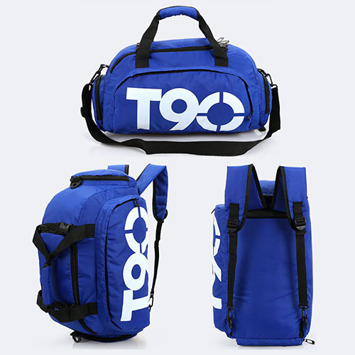 Double-duty of Duffel Travel Bag & Backpack