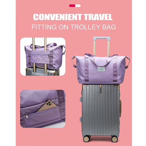 Duffel Travel Bag with Resizable function