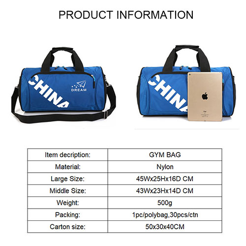 Duffel Travel Bag with 5 color