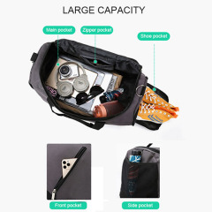 Duffel Travel Bag with shoe bag