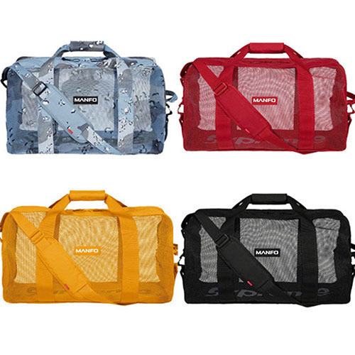 Mesh Duffel Travel Bag