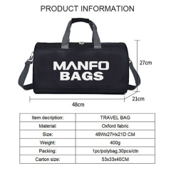 Duffel Travel Bag with four color
