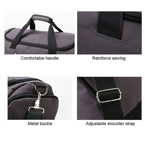 Duffel Travel Bag with shoe bag