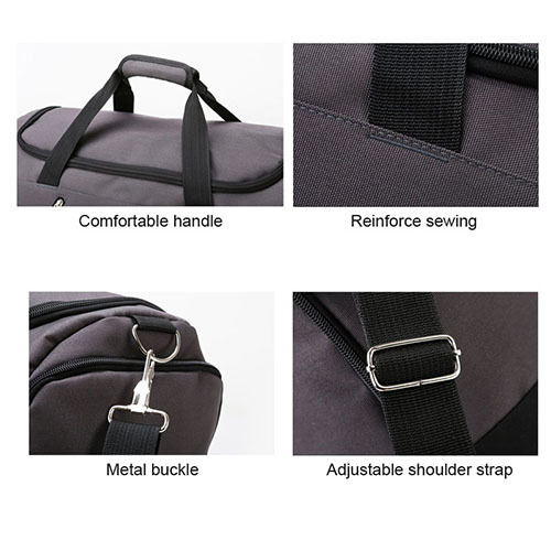Duffel Travel Bag with shoe bag