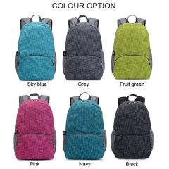 Foldable promotion backpack