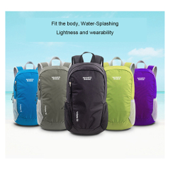 Foldable promotion backpack