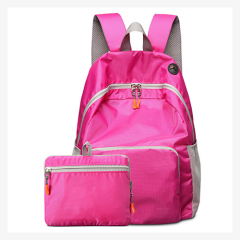Nylon foldable promotion backpack
