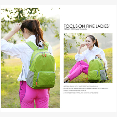 Nylon foldable promotion backpack