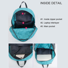 Foldable promotion backpack