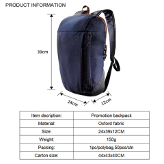 600D promotion backpack