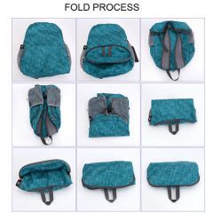 Foldable promotion backpack