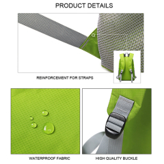 Nylon foldable promotion backpack