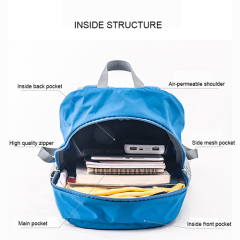 Promotion backpack with laptop interlayer