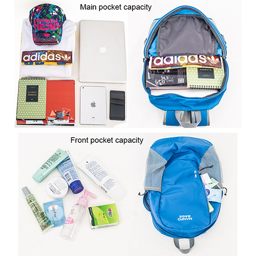 Promotion backpack with laptop interlayer