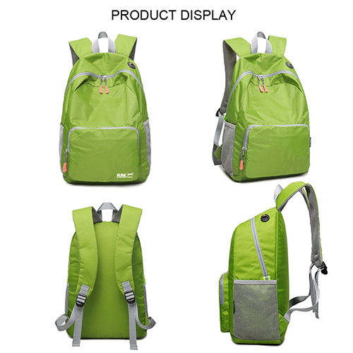Nylon foldable promotion backpack
