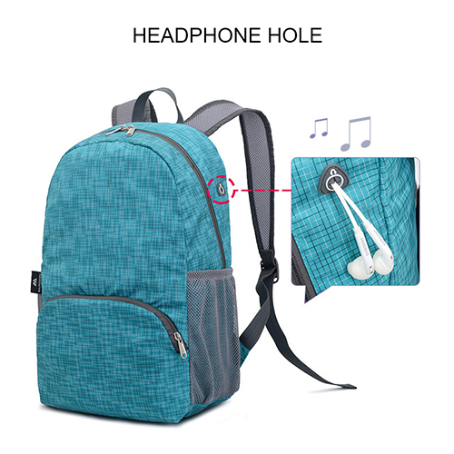 Foldable promotion backpack
